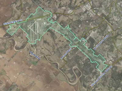 Innovation Corridor Overview map