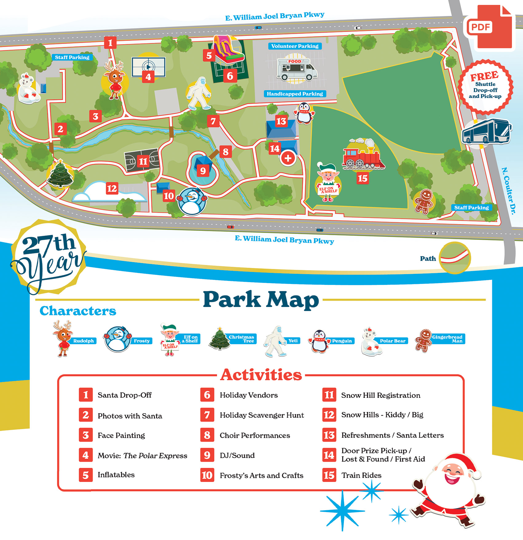 Holiday Magic 2025: Download Event Map PDF