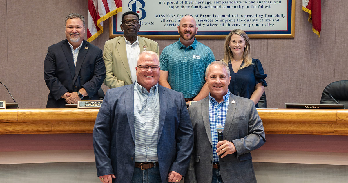 City Council recognition of Coulter Airfield Manager Brandon Reid who was named the 2025 Airport Professional of the Year