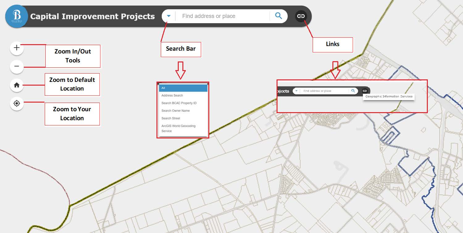 A screenshot of the top left corner of the interface. The instructions are written out in this tab.