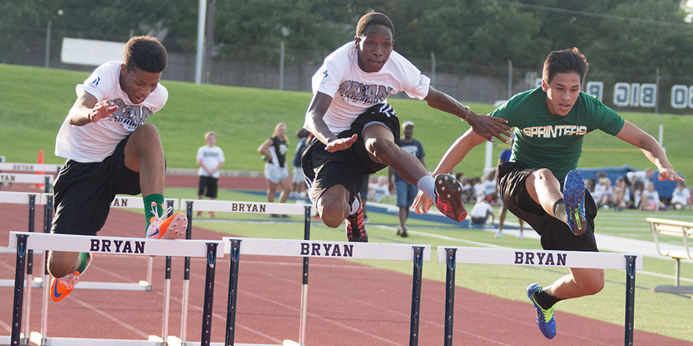 Bryan Thunderbolts Track Club Hurdles