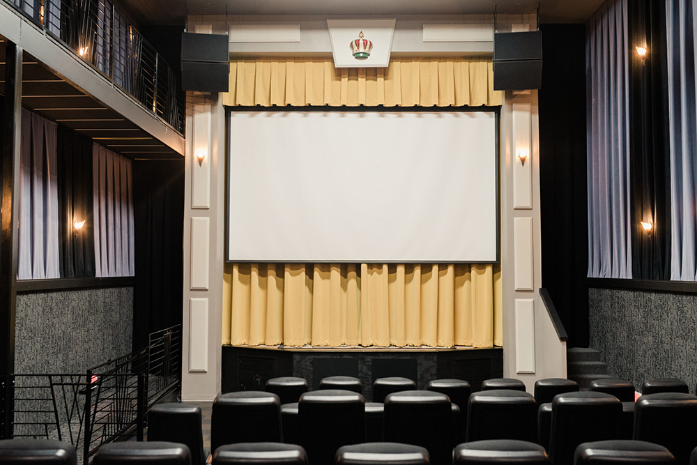 The Queen Theatre in Downtown Bryan