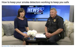Fire Prevention Week 2016 - KBTX's Focus at Four Segment