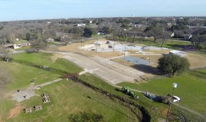 Aerial Photo of Williamson Skate Park