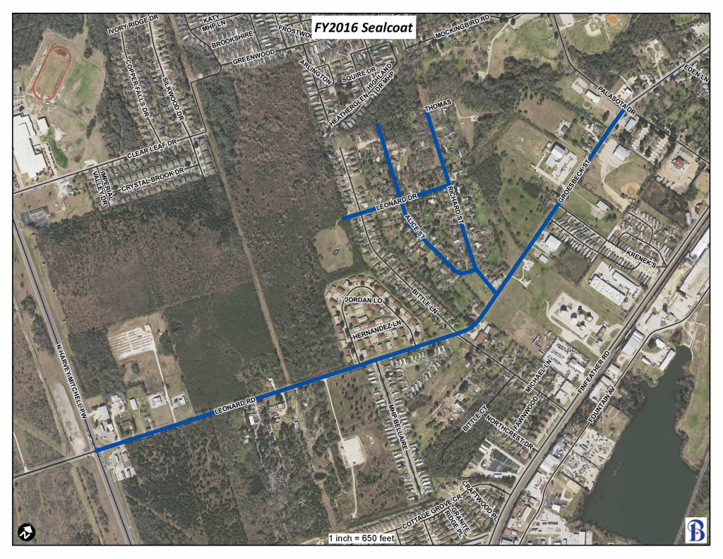Area #1 Sealcoat