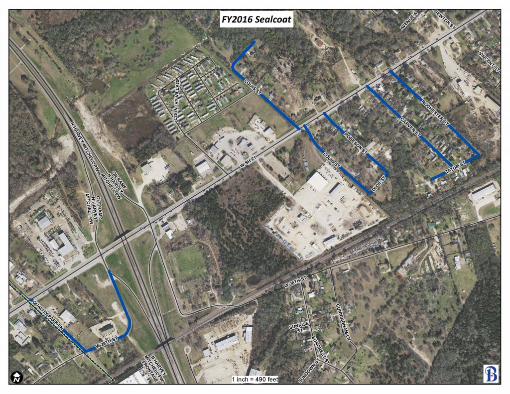 Area #3 Sealcoat