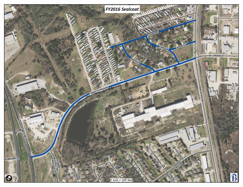 Area #6 Sealcoat