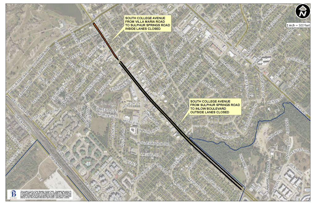 2018-03-19 S College Ave Traffic Control