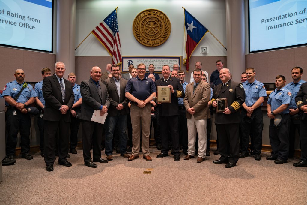 Bryan Fire Department Class 1 Rating Announcement