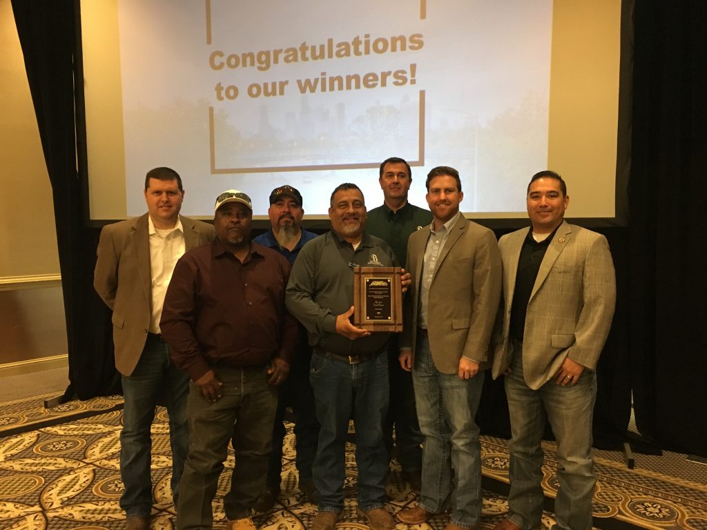 Public Works Crew Accepting APWA Award