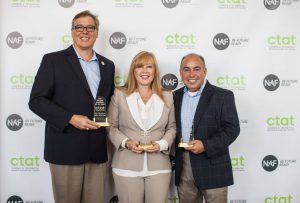 Mayor Andrew Nelson, Superintendent Christie Whitbeck & Bobby Gutierrez