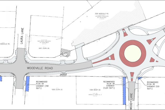 woodville road projects map