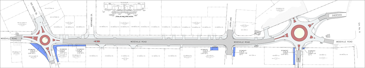 woodville road reconstruction