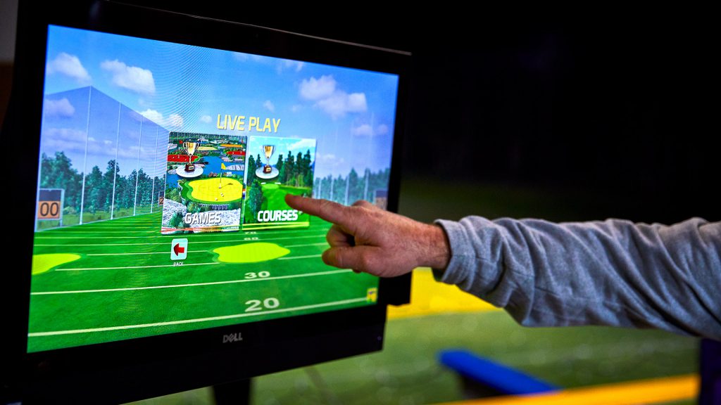 big shots golf computer technology