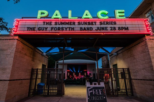 palace theater in downtown bryan