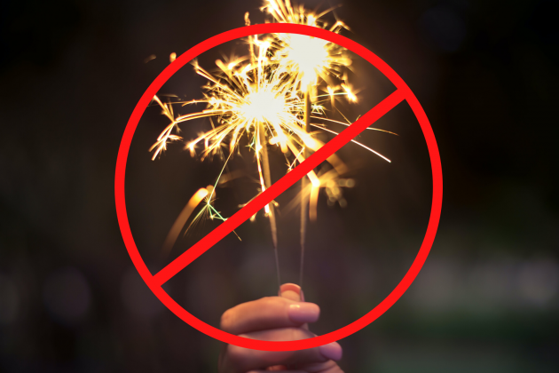Fireworks are illegal in Bryan