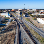 downtown quiet zone - railroad tracks