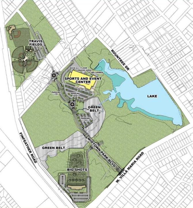 Midtown Park siteplan