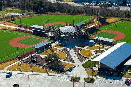 Travis Fields at Travis Bryan Midtown Park.