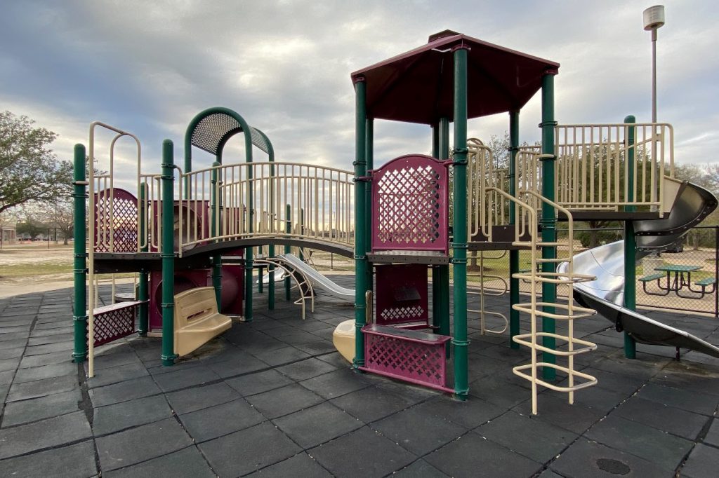 austin colony playground before photo