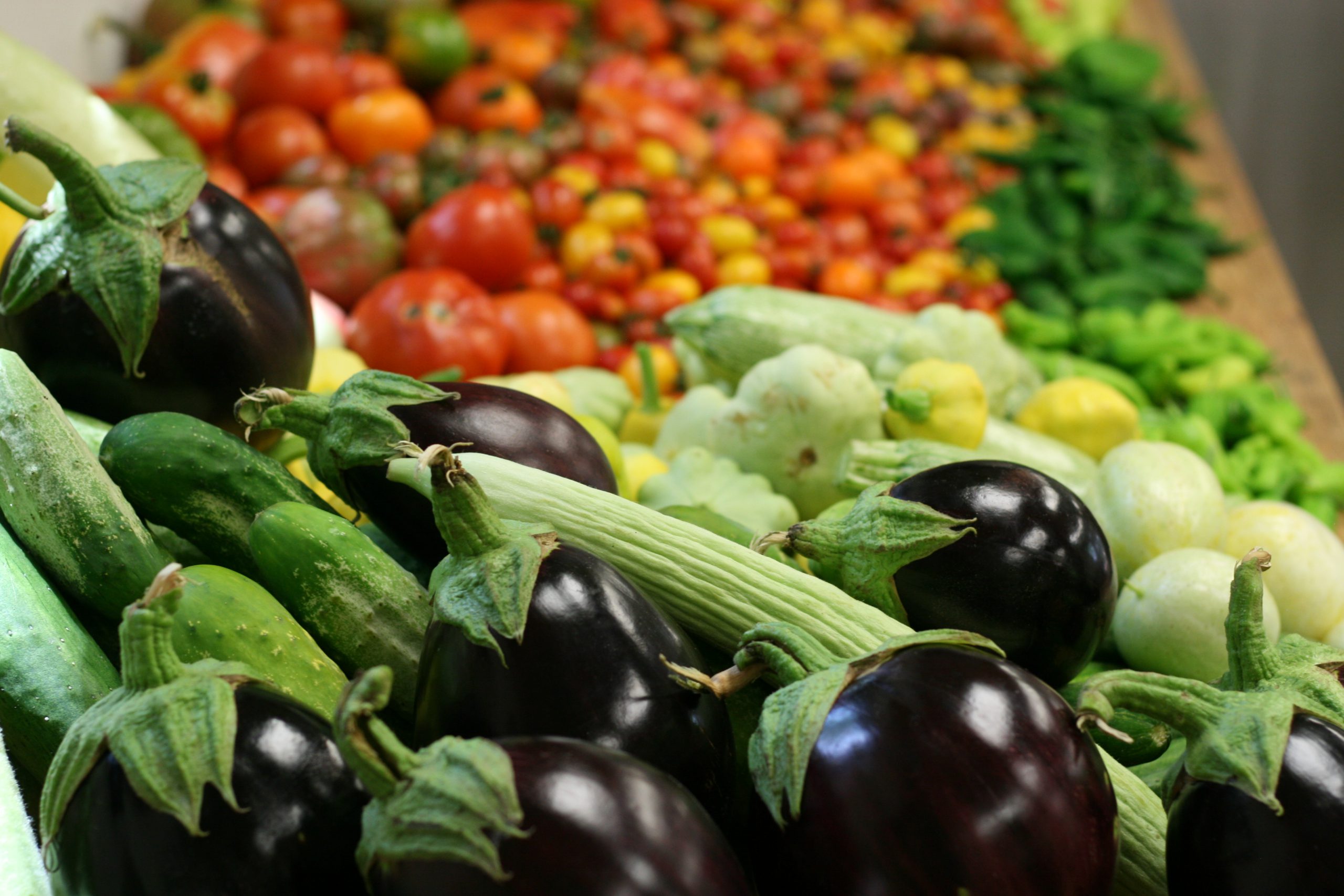 Produce from the Brazos Farmer's Market