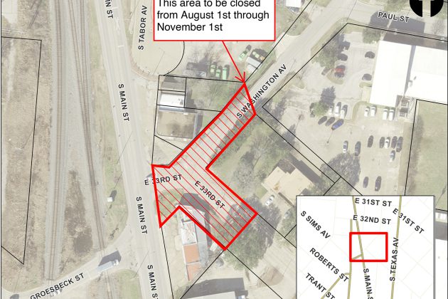 Road closure planned for Washington Avenue and East 33rd Street