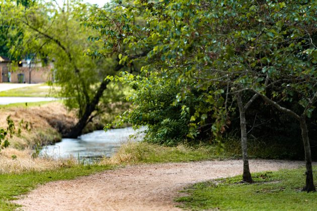 Photo of Briar Creek at Camelot Park with trail