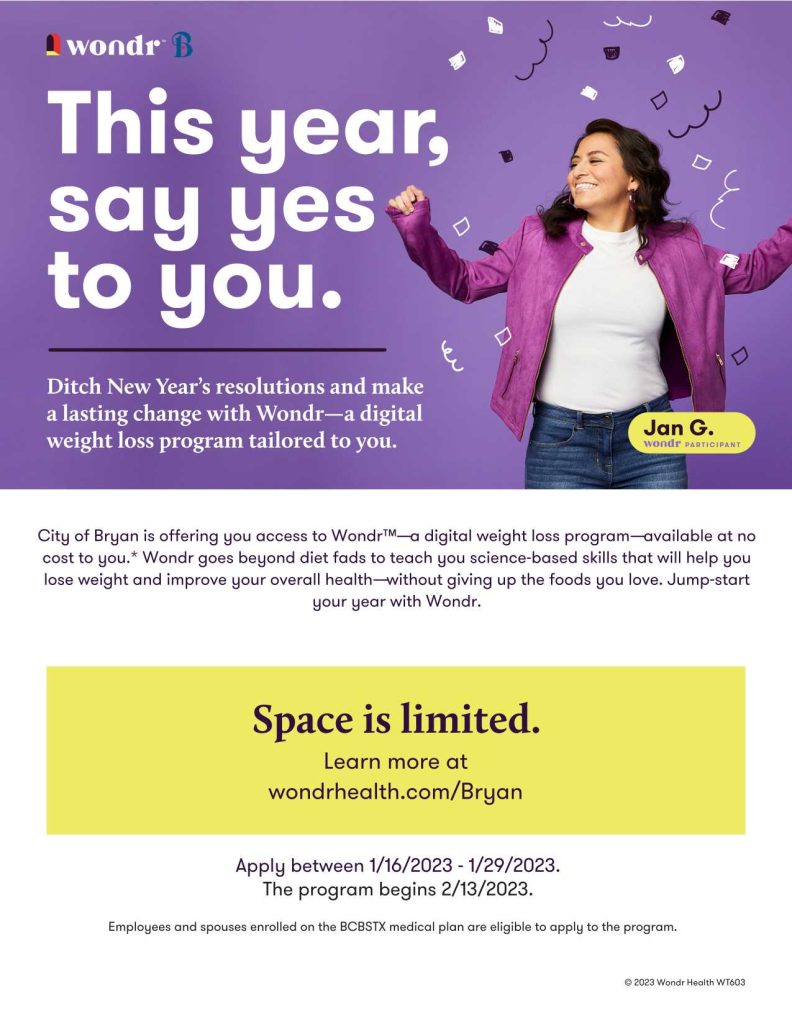 wondr health enrollment flyer