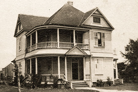 James Edge House on 30th Street in Bryan.