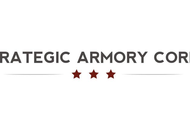 Strategic Armory Corps logo.