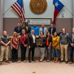 Planning and Development Services staff members honored at Bryan City Council meeting on Jan. 9, 2024.