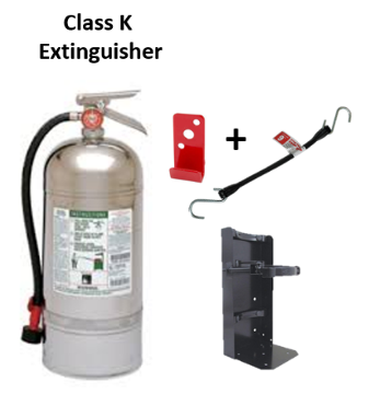 Class K extinguisher