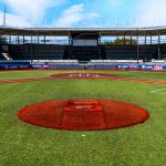 Travis Major Field view of the stadium and home plate