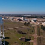 Aerial view of the Texas A&M RELLIS campus