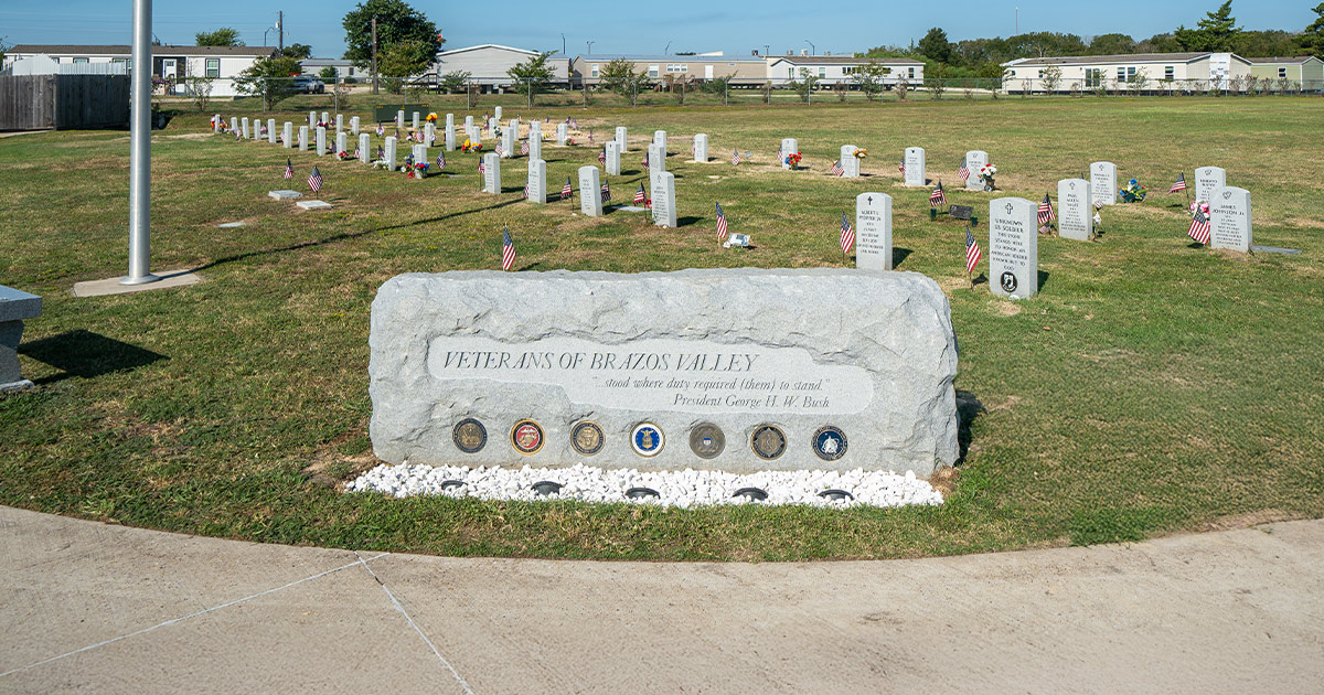 Bryan City Cemetery Annex Veterans Section